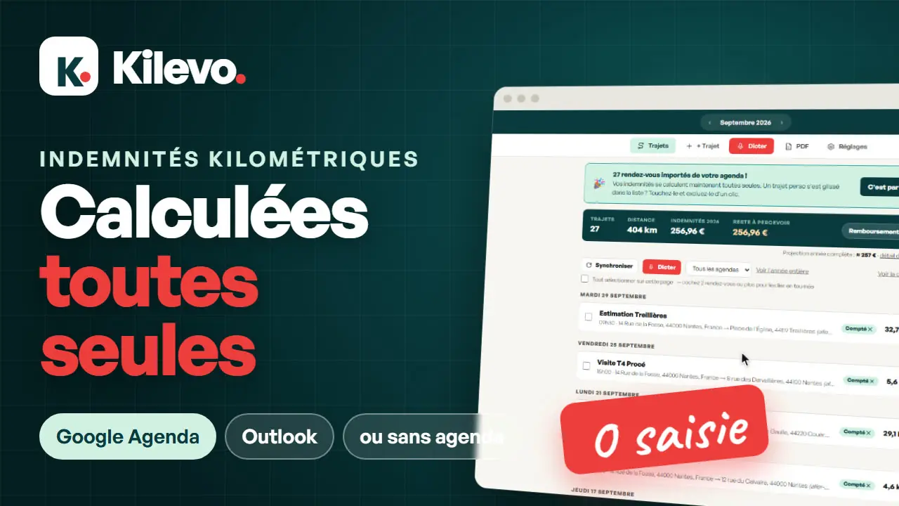 Kilevo, le logiciel d'indemnités kilométriques : démo complète en 4 minutes